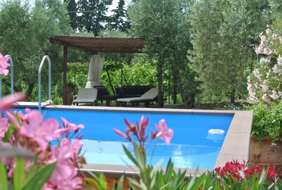 Campo del Rosario is an oasis of peace immersed in the Tuscan countryside.