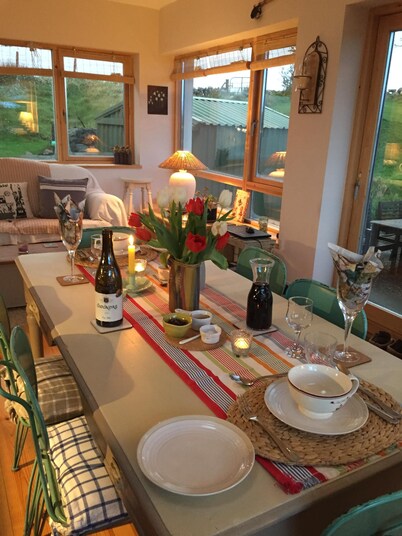 Traditional Failte Ireland 2025 Rustic Stone Cottage With Private River Fishing.