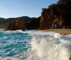 In Strandnähe, Liegestühle