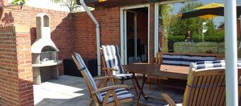 Haus Spitzenblick i Friedrichskoog-Spitze. Ren familieferie.