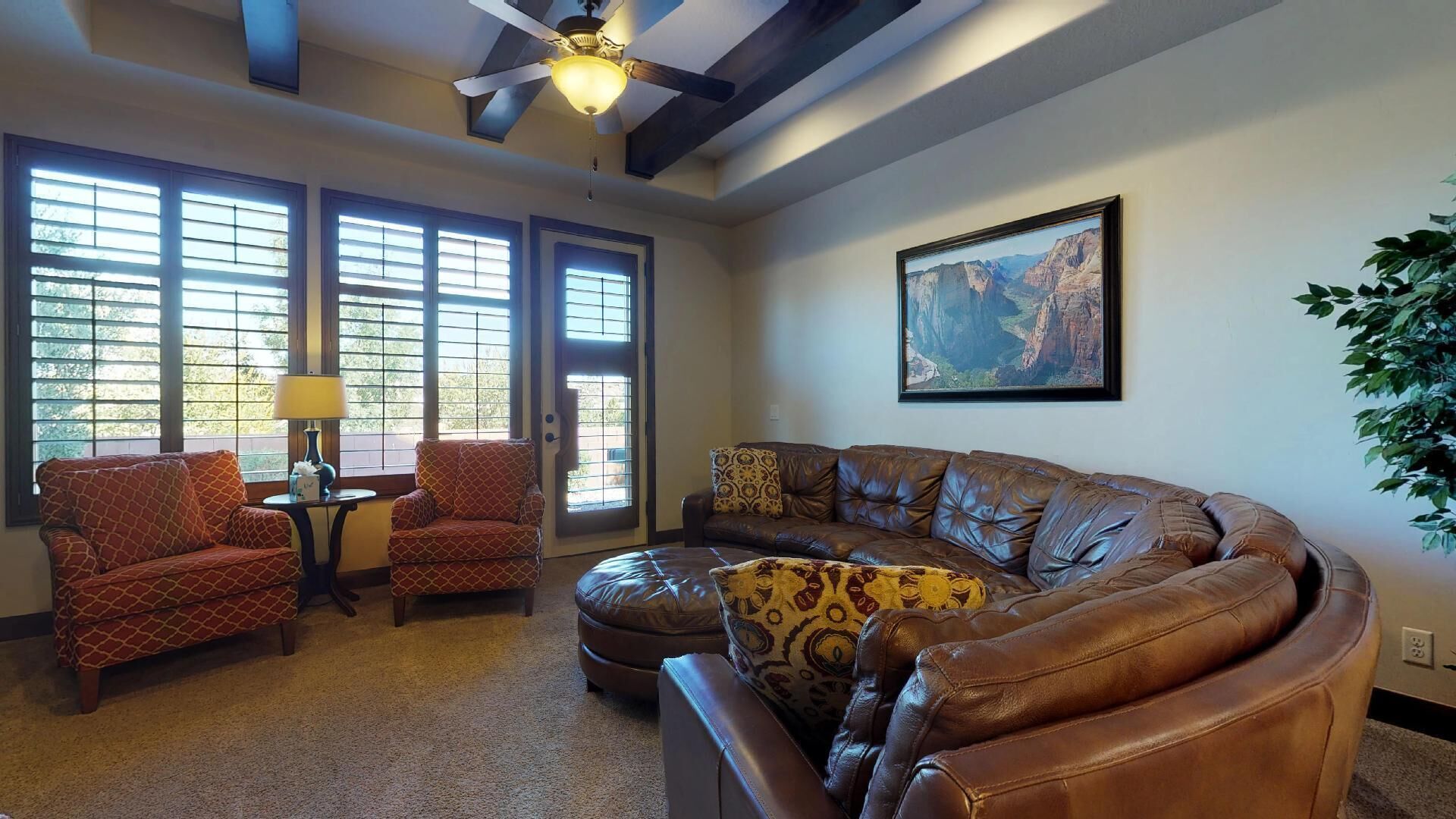 TV, fireplace, DVD player
