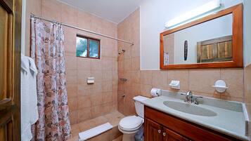 Shower, towels