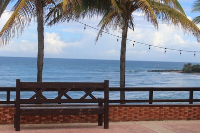 Spectacular ocean view property at Corcega Beach with amazing outdoor spaces
