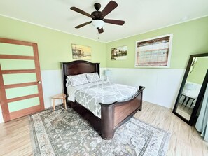 2 chambres, fer et planche à repasser, accès au Wi-Fi (inclus)