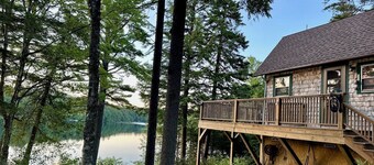 Serene Lakefront Cabin on Beautiful Spring Fed Pond - Close to Acadia and MDI