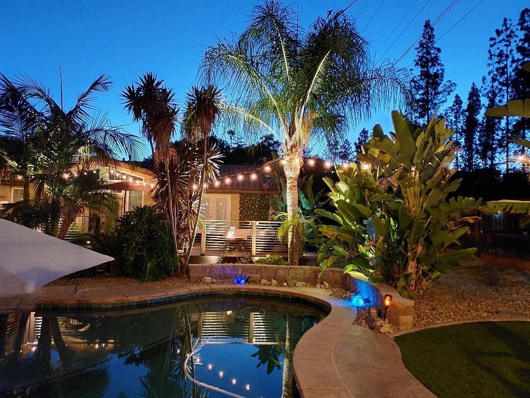 Alberca al aire libre 