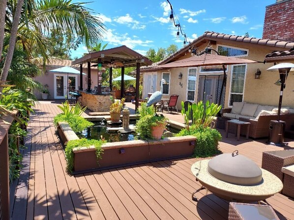 Enceinte de l’hébergement