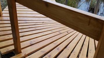 Àrea exterior de l'allotjament