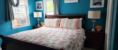 2 soveværelser, skrivebord, strygejern/strygebræt, gratis Wi-Fi