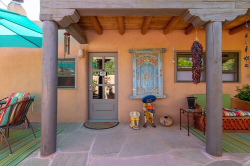  WALK TO DOWNTOWN PLAZA, RAILYARD, AND CANYON ROAD.  HISTORIC ADOBE.