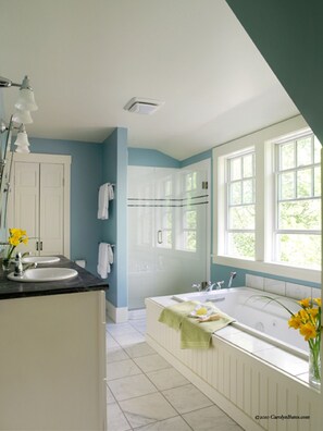 Towels, soap, toilet paper