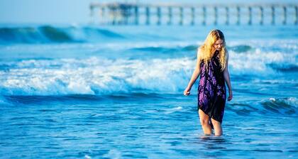 Experience the beauty of North Myrtle Beach Beaches just steps away