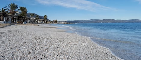 Tæt på stranden