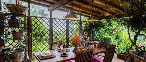 Restaurante al aire libre