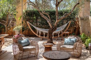 Terrace/patio -  Villa Dimi  family friendly , near Sandy Beach Kalathas (Chania)