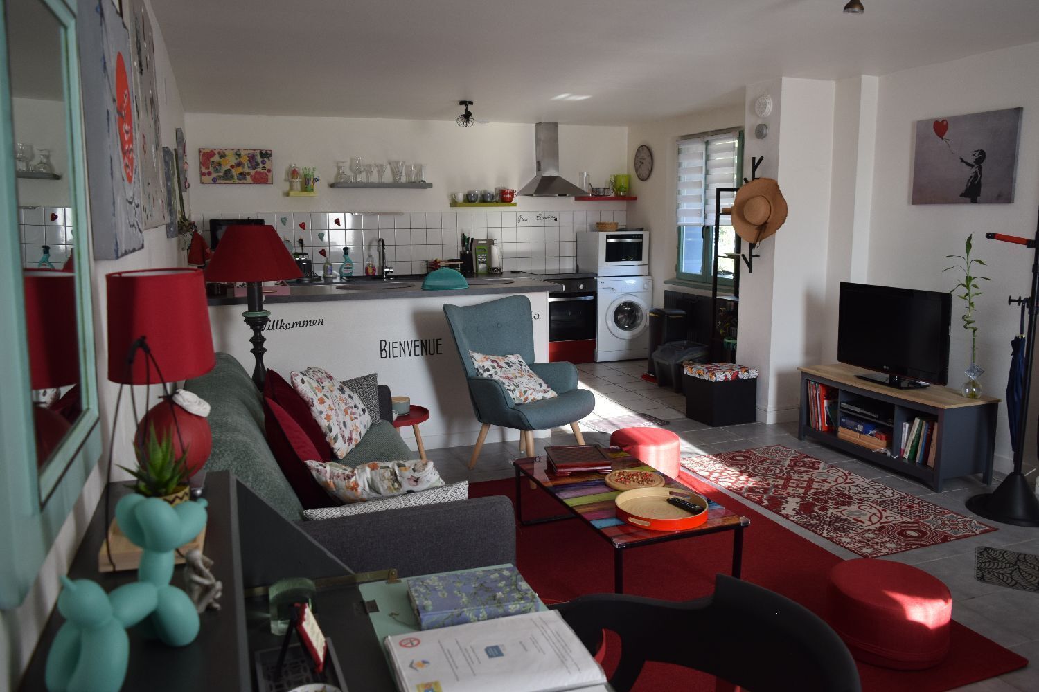 電視、DVD 播放機、書籍、影像庫