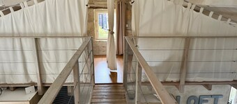 Gîte "Ile de Ré" with shared 7x7m swimming pool, 20 minutes from the beach