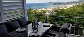 MILLION DOLLAR VIEW SET ATOP ONE ACRE OF CARIBBEAN SPLENDOR