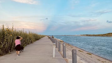 Aan het strand, strandlakens