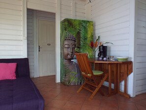 Interior - View of the Caribbean Sea! <br>The tisource villas (POINTE-NOIRE)