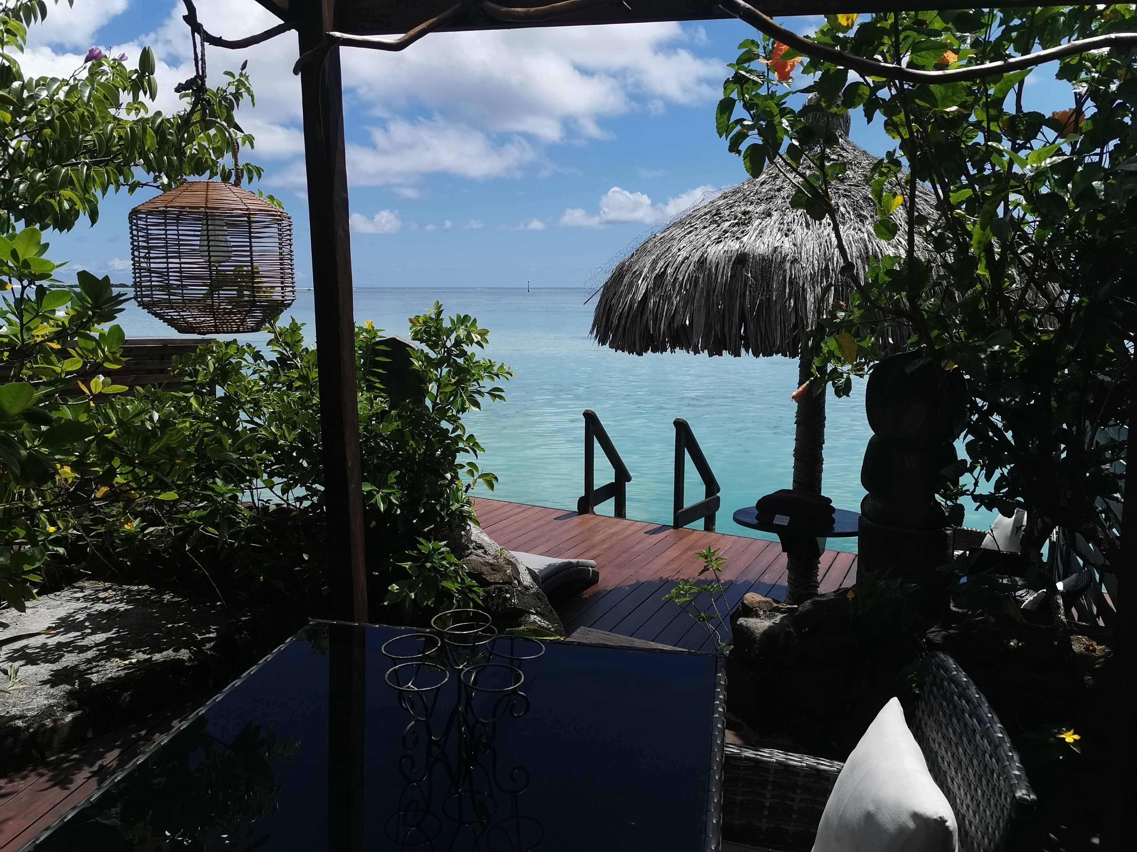 prestige suite, overwater | terrace/patio