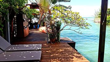 Presidential Suite, 3 Bedrooms, Lagoon View, Overwater | Terrace/patio