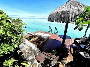 Prestige Suite, Overwater | Terrace/patio