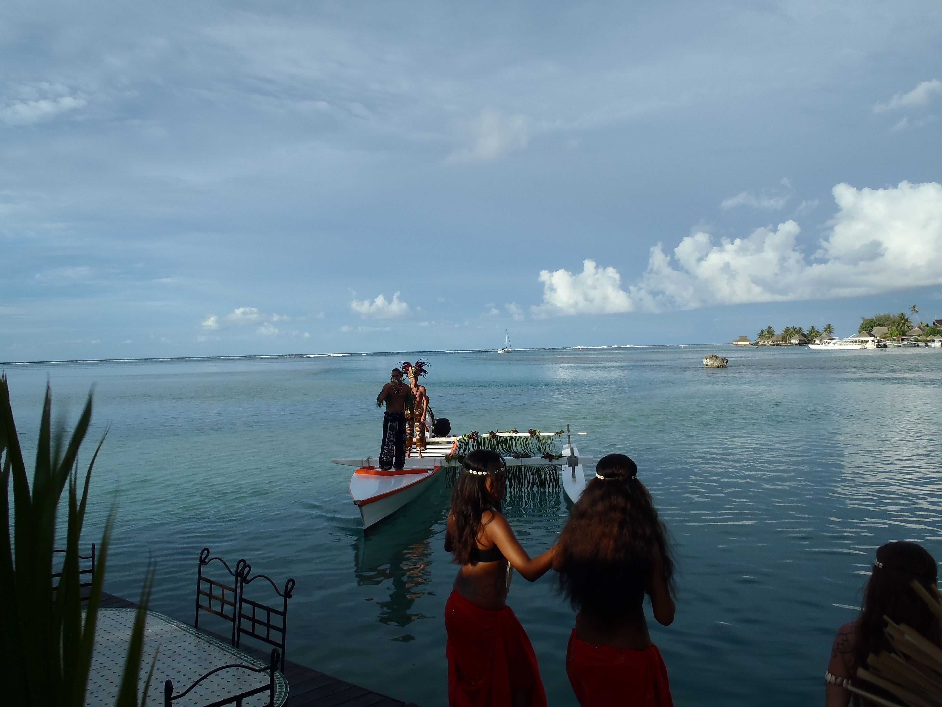 outdoor wedding area