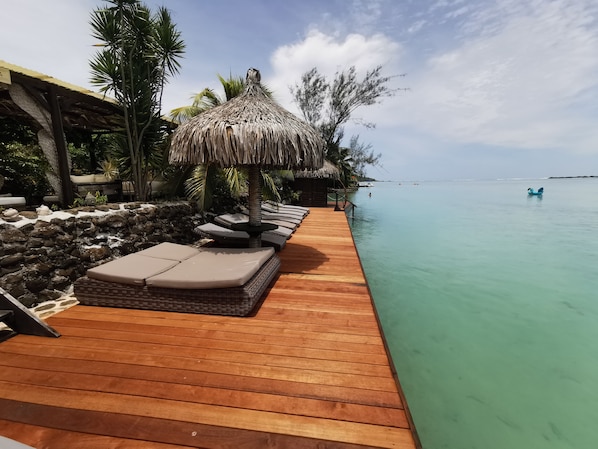 Sundeck - Hôtel Fenua Mata'i'oa (Moorea-Maiao)