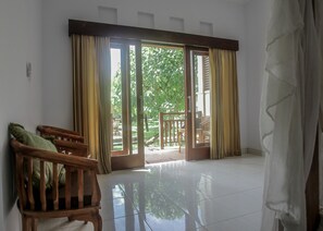 Deluxe Double Room (Air Conditioning) | View from room - Bingin Garden (Pecatu)