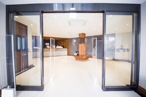 Entrada de la propiedad