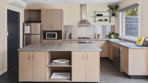 3 Bedroom 2 Bathroom House | Private kitchen | Coffee/tea maker, full-size fridge, microwave, oven - BOUTIQUE STAYS - Roxys Place (Prahran)