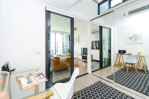 1 Bedroom Apartment | 1 bedroom, premium bedding, desk, iron/ironing board