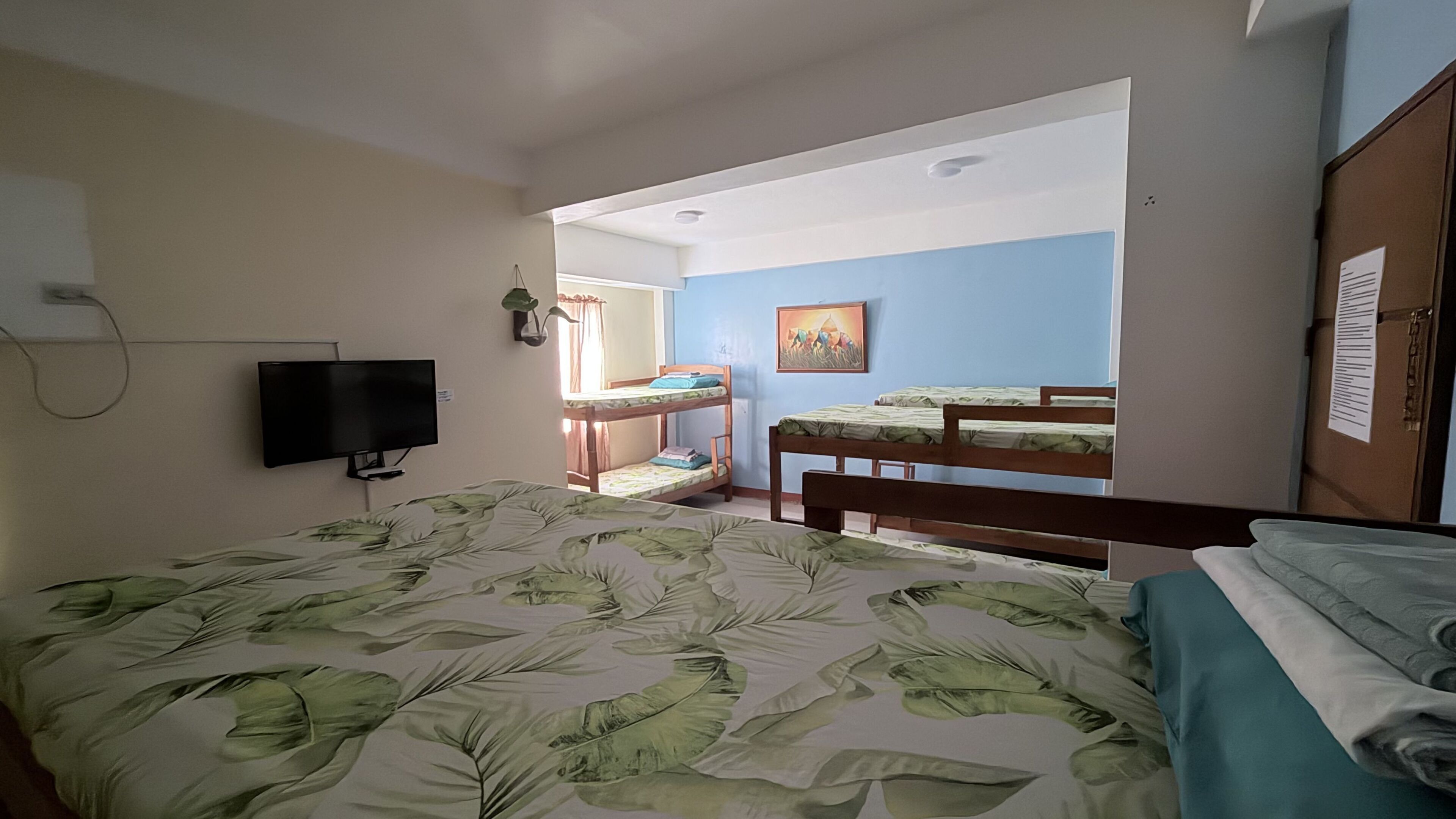 Family Room for 8 Persons, Non Smoking, Private Bathroom | Desk, bed sheets