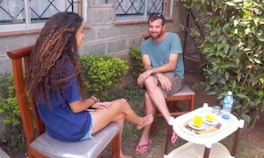 Family Double Room, 1 Bedroom | Terrace/patio - Karolinas Homestay Near JKIA (Nairobi)