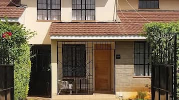 Fassade der Unterkunft