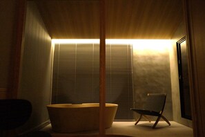 Zimmer, Nichtraucher, eigenes Bad (Half Outdoor Bath) | Badezimmer