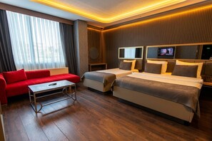 Deluxe Twin Room | Premium bedding, minibar, in-room safe, blackout curtains -  216 Eagle Palace Suite (Istanbul)