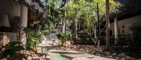 Enceinte de l’hébergement