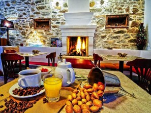 Daily buffet breakfast (EUR 5 per person)