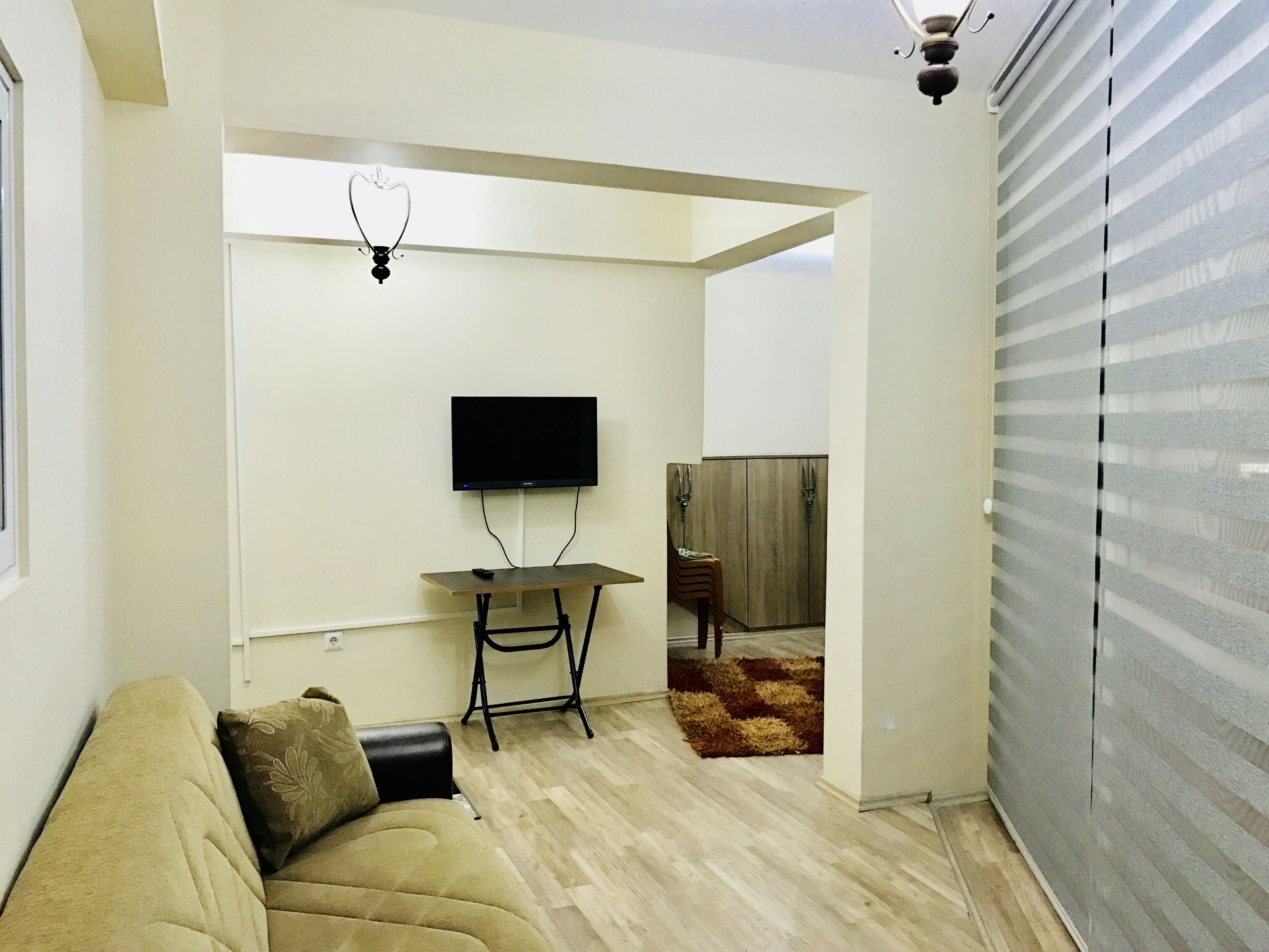 standard suite, 2 bedrooms | living area | flat-screen tv