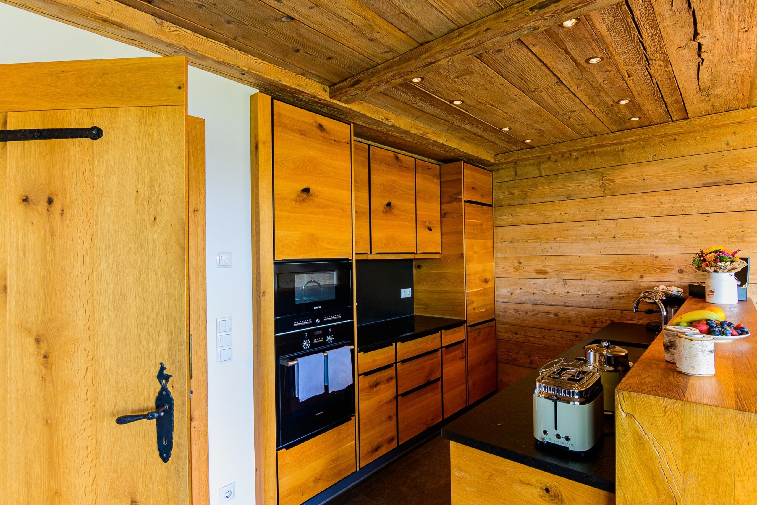 Chalet, 4 Bedrooms, Hot Tub, Mountain View | Private kitchen | Coffee/tea maker