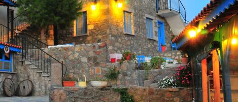 Façade de l’hébergement