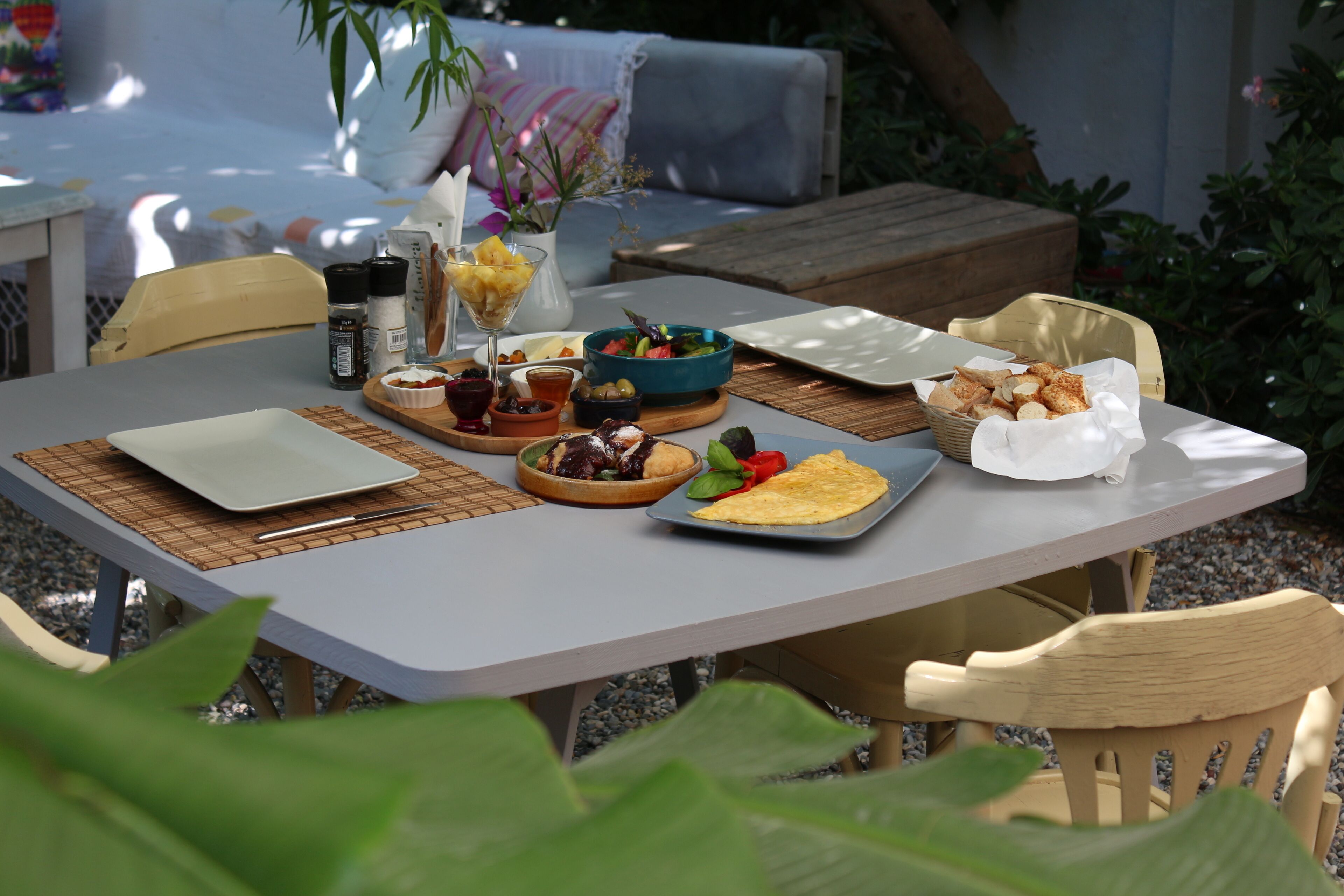 Frühstück und Abendessen