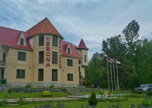 Façade de l’hébergement
