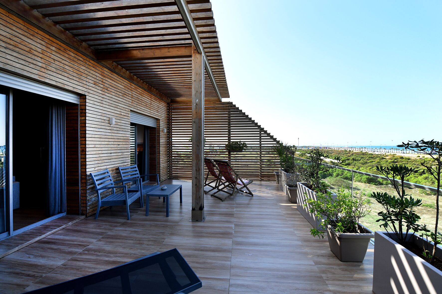 Suite superior, 1 cama King size y sofá cama | Terraza o patio