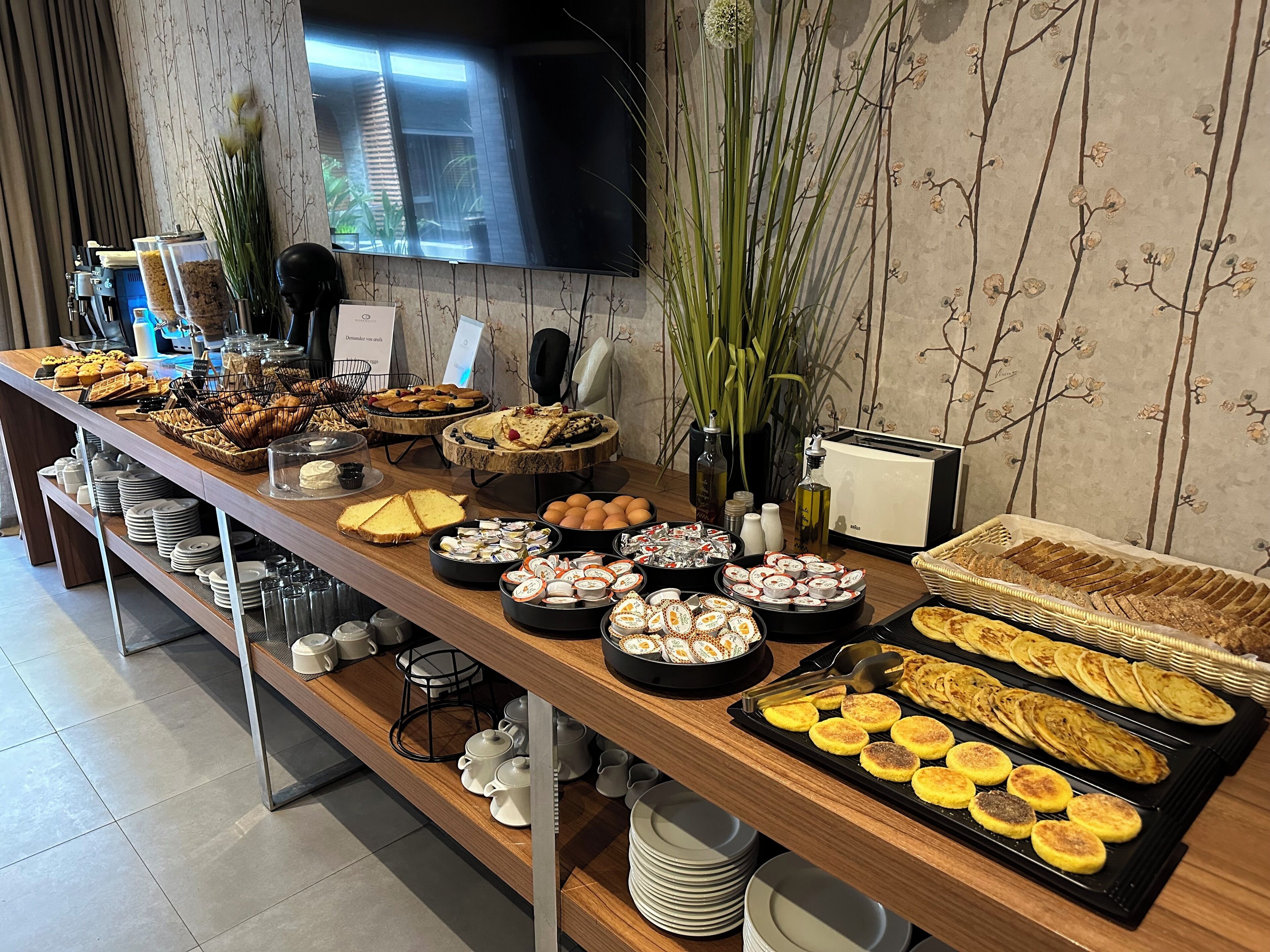 Buffet de café da manhã