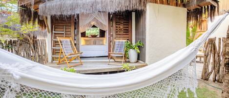 Comfort Bungalow, Garden Area | View from room