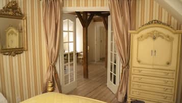 Deluxe-suite - 1 kingsize-seng med sovesofa - balkon - strandudsigt | Individuel indretning, gratis Wi-Fi, sengetøj
