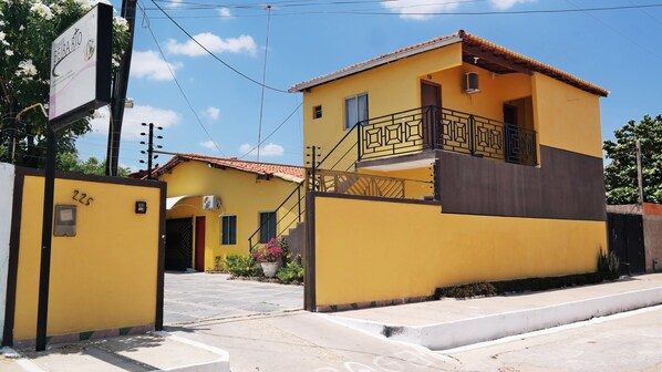 Façade de l’hébergement 